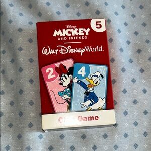 McDonald’s Happy Meal Disney Mickey and Friends Card Clap Game.